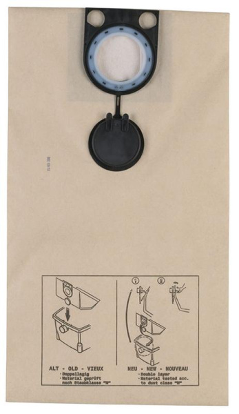 Мешок Milwaukee для RSE1400 25л. (5шт)