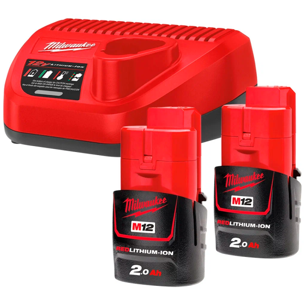 Энергокомплект Milwaukee M12 NRG-202 4933459209