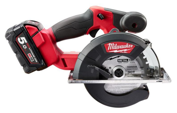 Аккумуляторная циркулярная пила Milwaukee M18 FMCS-502X FUEL 4933459193