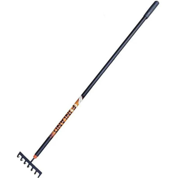 Грабли FINLAND стальные 170x1235мм 7 зубьев, алюминиевый черенок  2336