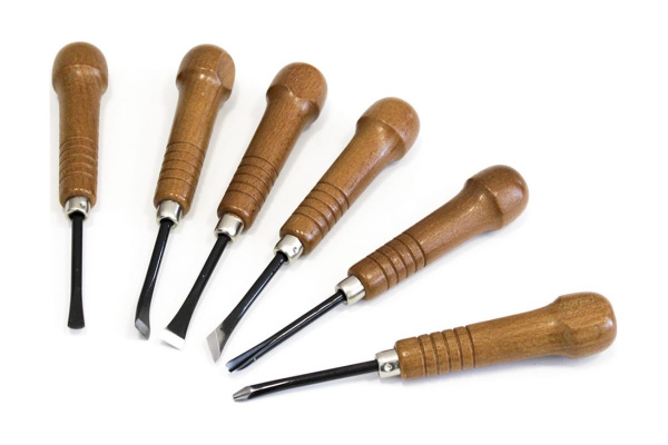 Набор резцов японских Tohosha Kunimitsu 6шт.,  М00010269 в Москве 