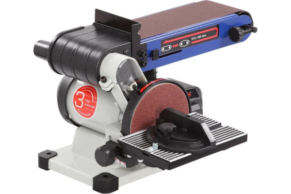 Станок шлифовальный ленточно-дисковый BELMASH BDG 100/152L  S221A в Москве