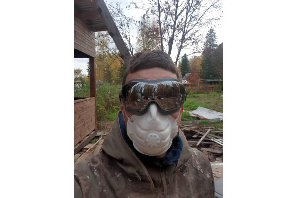 Очки защитные Kraftool монолинза незапотевающие, антибликовое покрытие 11007 в Москве