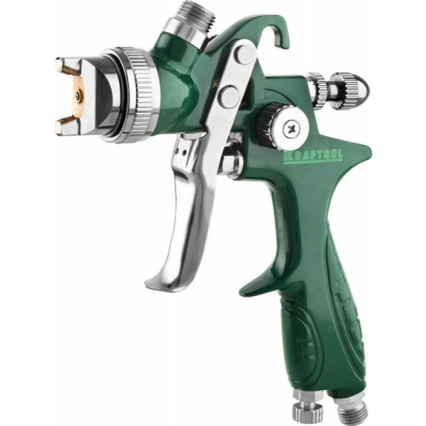 Краскопульт с верхним бачком Kraftool AirKraft HVLP 1.7мм.  06522-1.7 в Москве