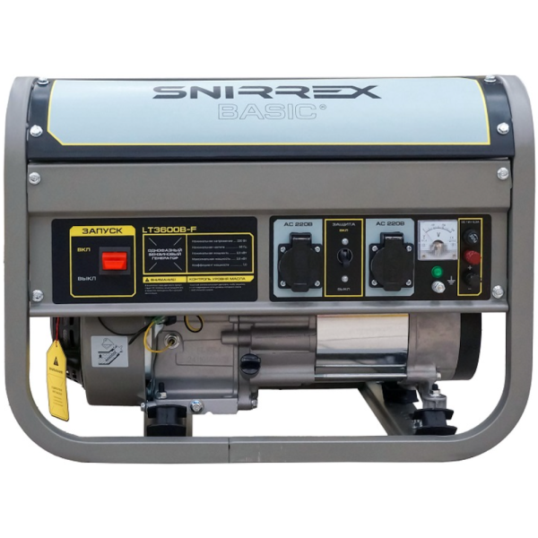 Генератор бензиновый SNIRREX BASIC LT3600B-F в Москве