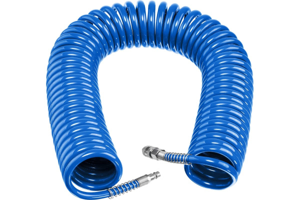 Шланг пневматический спиральный ЗУБР 8х12мм. 20метров.  6472-20 в Екатеринбурге