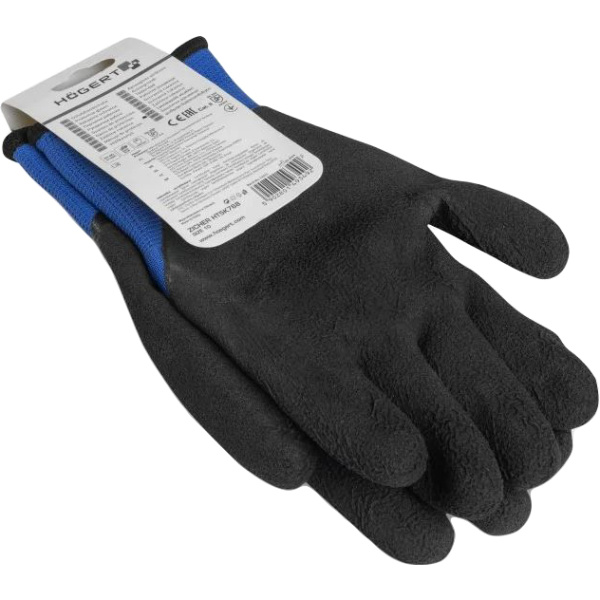 Перчатки HOEGERT ZICHER утепленные с вспененным латексом размер 11  HT5K768-11 в Москве
