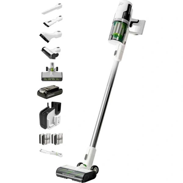 Пылесос беспроводной вертикальный аккумуляторный Greenworks 24В G24SVK4D 4701107UB в Москве