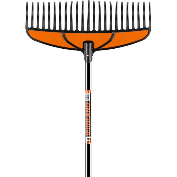 Грабли FINLAND веерные 480x1700мм 23 зуба, алюминиевый черенок  2201 в Москве 