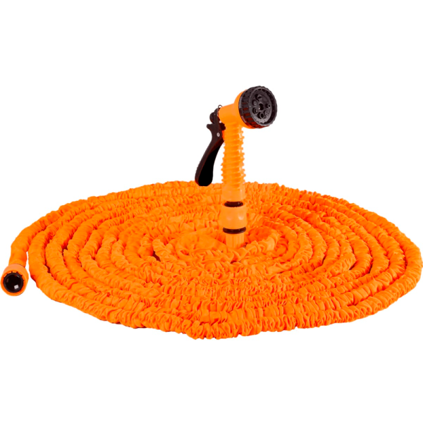 Набор для полива с растягивающимся шлангом 30м Вихрь 73/7/2/27 в Москве