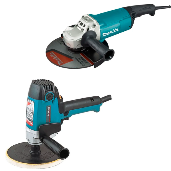 Набор полировальная шлифмашина Makita PV7000C + УШМ GA9060 в Москве