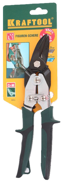 Ножницы Kraftool Universal 260мм, до 0,8мм, левые по металлу 2324-L_z01 в Москве 