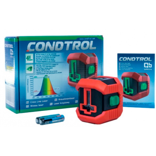 Лазерный нивелир CONDTROL QB GREEN 1-2-304 в Москве