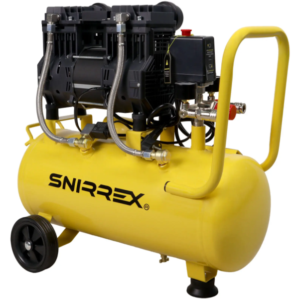 Компрессор SNIRREX SCL1.8-24/300 безмасляный, 1.8кВт, 8 бар, 24л., 2650об/мин, 300л/мин, 21кг в Москве