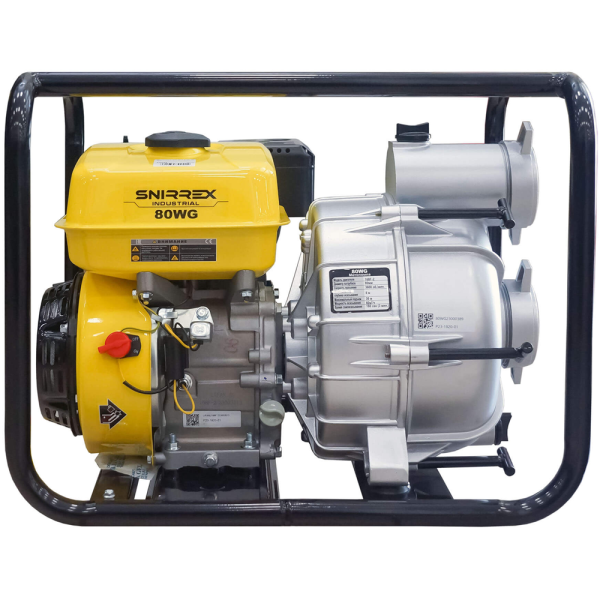 Мотопомпа бензиновая для загрязненой воды SNIRREX 80WG в Москве