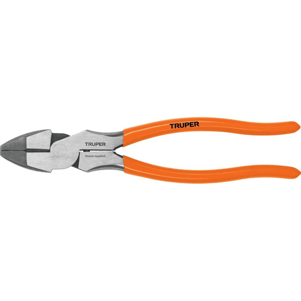 Плоскогубцы TRUPER T210-9 230мм, с увеличенным рычагом 17328