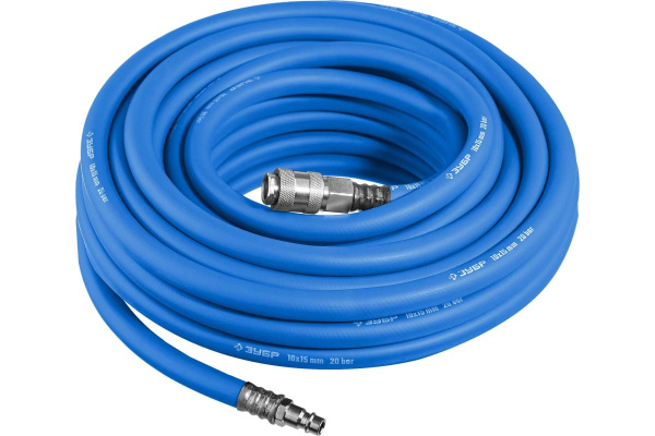 Шланг пневматический спиральный ЗУБР 10х15мм. 10метров.  6481-10 в Екатеринбурге