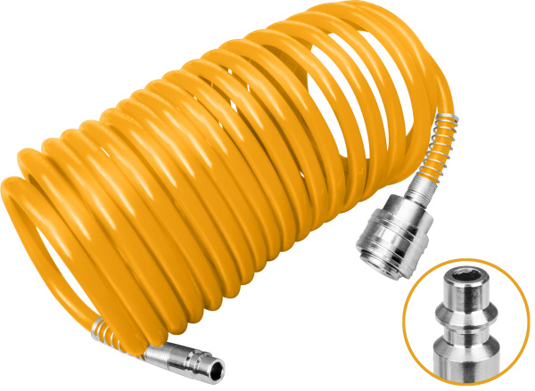 Шланг для компрессора спиральный INGCO AH1151