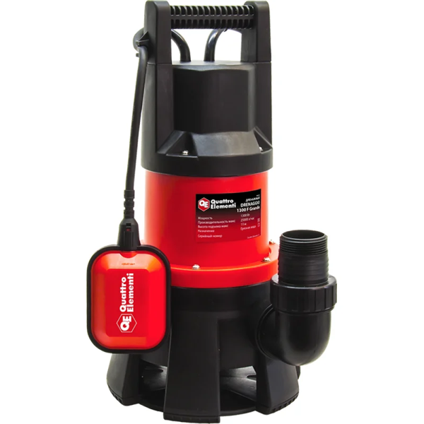 Погружной дренажный насос ERGUS Drenaggio 1300F Inox 241-819 в Москве