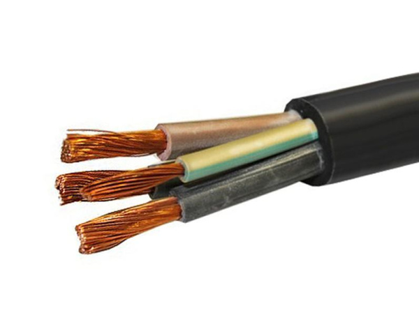 Кабель силовой 1x25 кв.мм 1 метр "СИБКАБЕЛЬ" медный гибкий с рез.изол. холодостойкий  КГ-ХЛ 1x25 в Москве