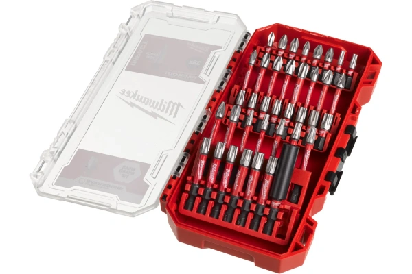 Набор бит Milwaukee SHOCKWAVE 38шт GEN III в пластиковом кейсе 4932492009
