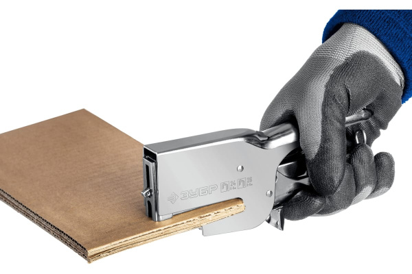 Степлер-плайер ЗУБР для листовых материалов тип скоб 24,26. 6-8мм.  31550 в Москве 