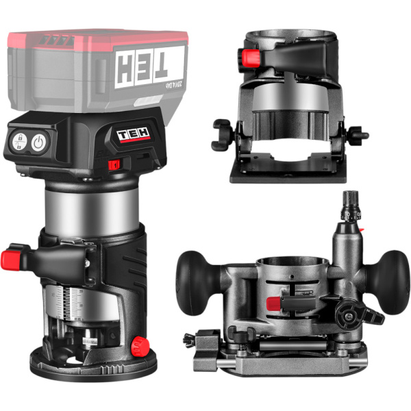 Фрезер кромочный аккумуляторный TEH  LT607 в Екатеринбурге