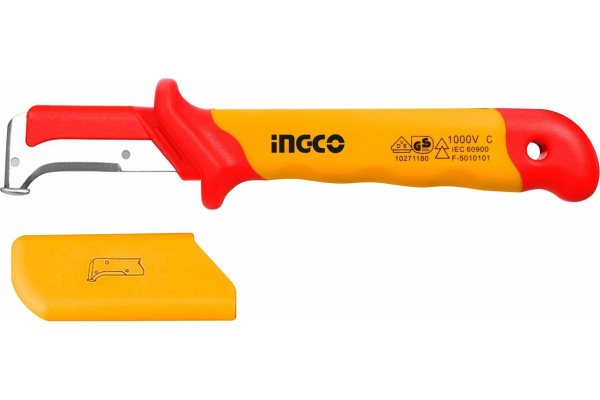 Диэлектрический нож электрика INGCO INDUSTRIAL 185х50 мм  HIDCK1851 в Москве 