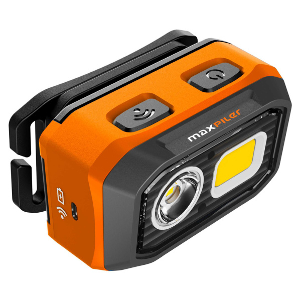 Фонарь налобный аккумуляторный MAXPILER MHF-02 в Екатеринбурге