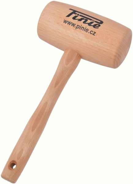 Киянка деревянная круглая PINIE 60х110х300мм. 300гр.  53-1