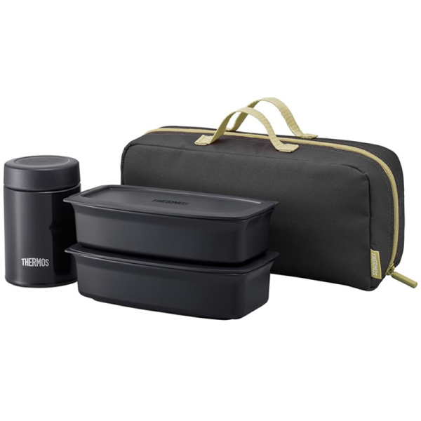 Термос для еды в чехле из нержавеющей стали с ёмкостями THERMOS JEA-1001 SMB 1L 563712 в Екатеринбурге 