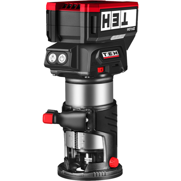 Фрезер аккумуляторный кромочный TEH LT607-1B 20V три базы 1 АКБ Li-lon 4 Ач и з/уBL мотор в кейсе в Москве