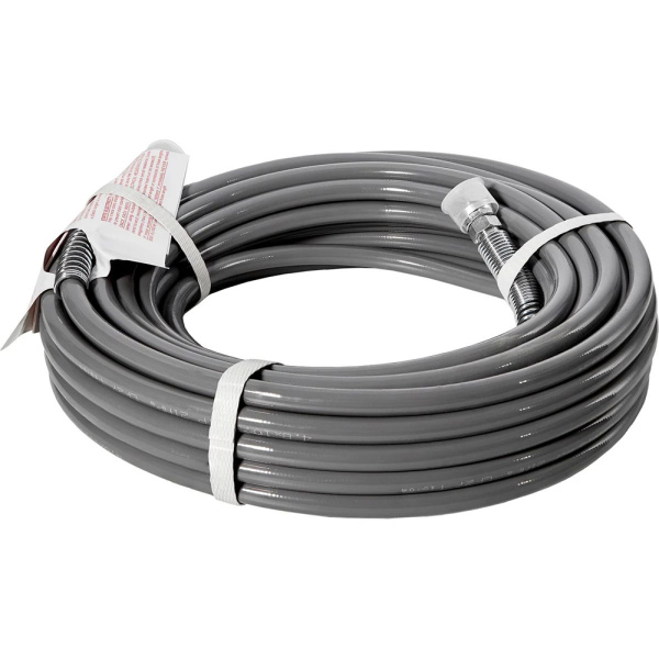 Шланг гибкий ВД TECMASTER серый 1/4" 15метров 12,3 мм 261415 в Екатеринбурге