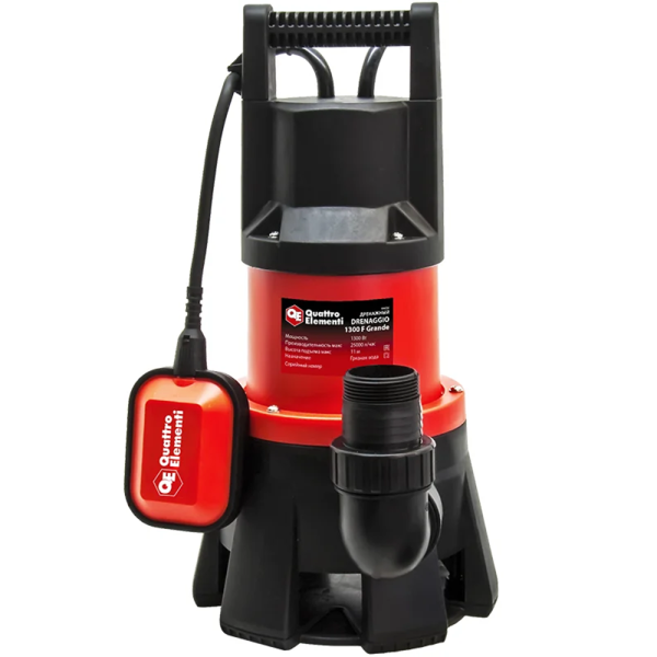 Погружной дренажный насос ERGUS Drenaggio 1300F Inox 241-819 в Москве