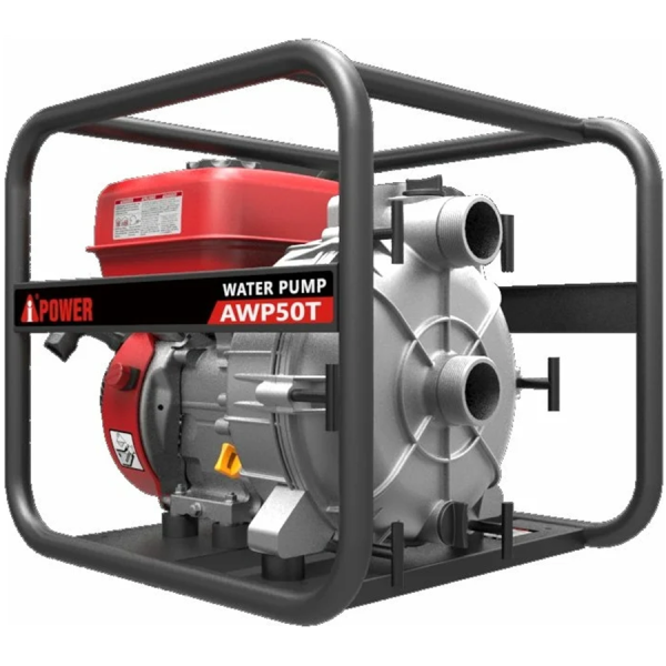 Мотопомпа бензиновая для грязной воды A-iPower AWP50T 30221 в Москве