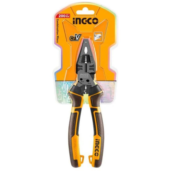 Плоскогубцы многофункциональные 8 в 1 180мм INGCO HMFCP28200 INDUSTRIAL в Екатеринбурге 