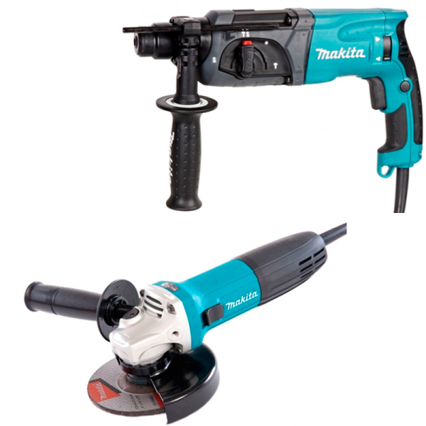 Набор инструмента Makita DKO120 (HR2470,GA5030) в Москве