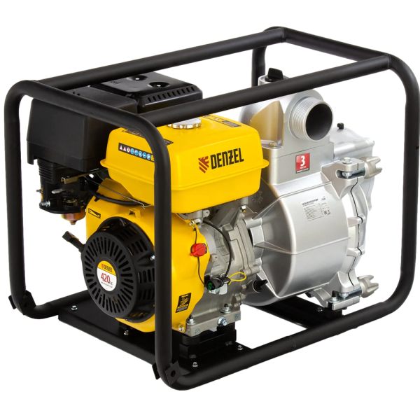Мотопомпа бензиновая для грязной воды Denzel PX-80D 99204 в Москве