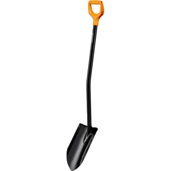 Лопата Fiskars штыковая с удлиненным лезвием и удлин ручкой Ergocomfort 1067517 в Москве 