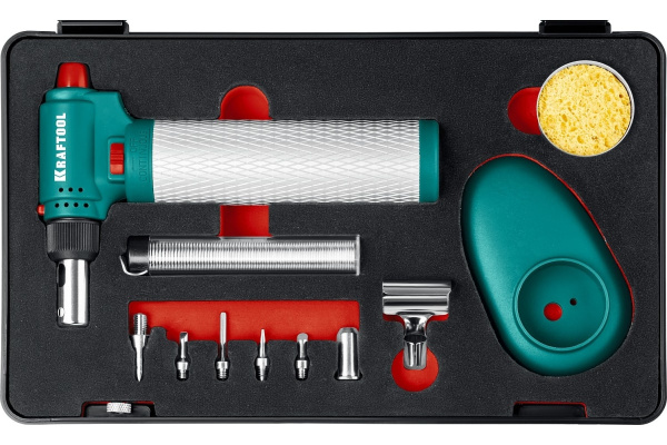 Паяльник газовый KRAFTOOL MultiTorch 8 в 1 55506-H8