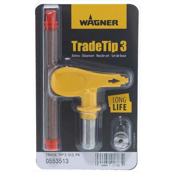 Форсунка WAGNER TradeTrip 3 №513 для ControlPro d.0,33мм  553513 в Екатеринбурге
