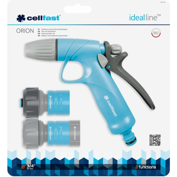 Комплект с пистолетным оросителем Cellfast IDEAL 3/4" 50-720 в Москве