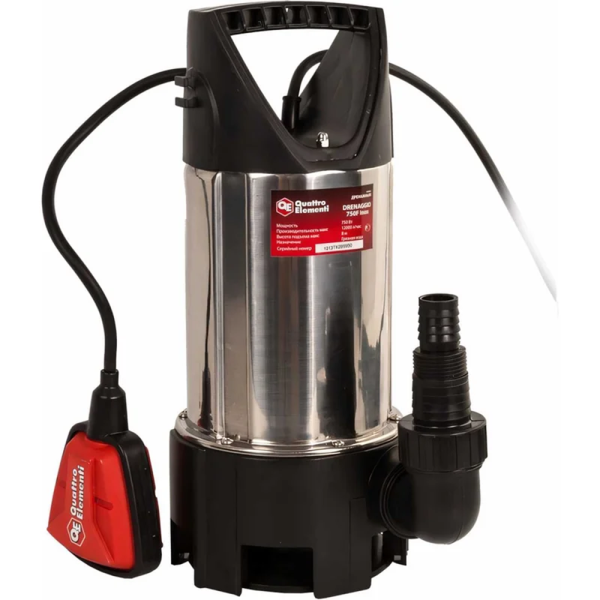 Погружной дренажный насос ERGUS Drenaggio 750F Inox 770-728 в Москве