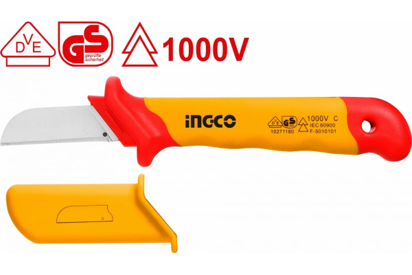 Диэлектрический нож электрика INGCO INDUSTRIAL 180х50 мм  HICK1801 в Москве 