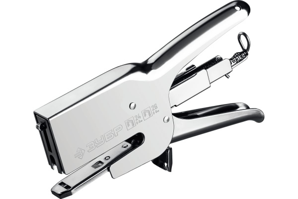 Степлер-плайер ЗУБР для листовых материалов тип скоб 24,26. 6-8мм.  31550 в Москве 